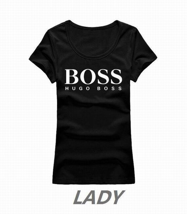 BOSS short round collar T woman S-XL-016